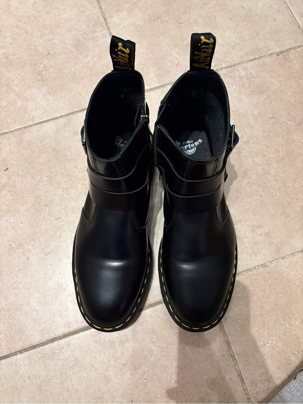 Dr. Martens AirWair Jaimes Buckle Leather Chelsea Boots
